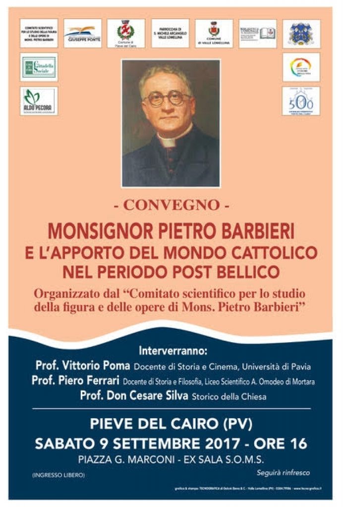 Il ruolo importante di monsignor Barbieri nei mesi della clandestinità politica e nel periodo post bellico